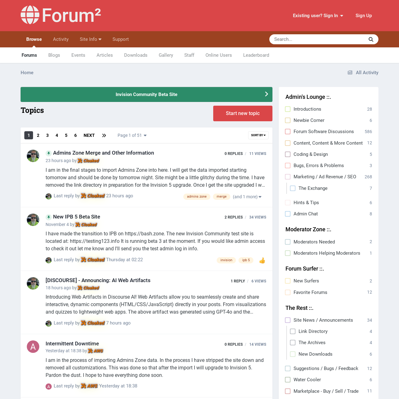 More information about "Forum Squared"